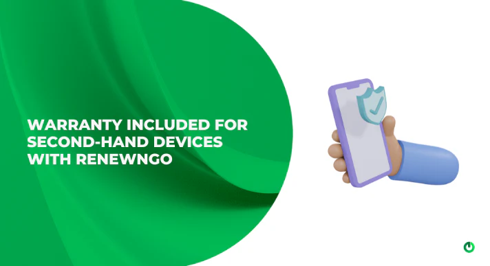 a thumbnail image of a warranty included for second hand devices with renewngo blog